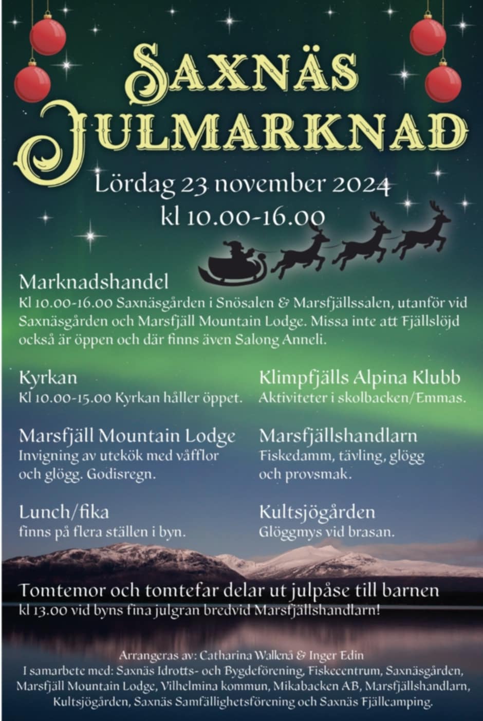 Saxnäs Julmarknad 2024