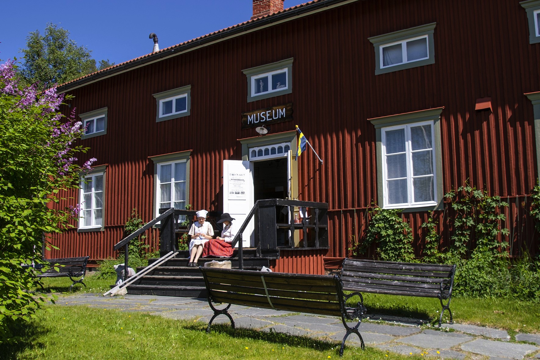 Sommaröppet på Vilhelmina Museum