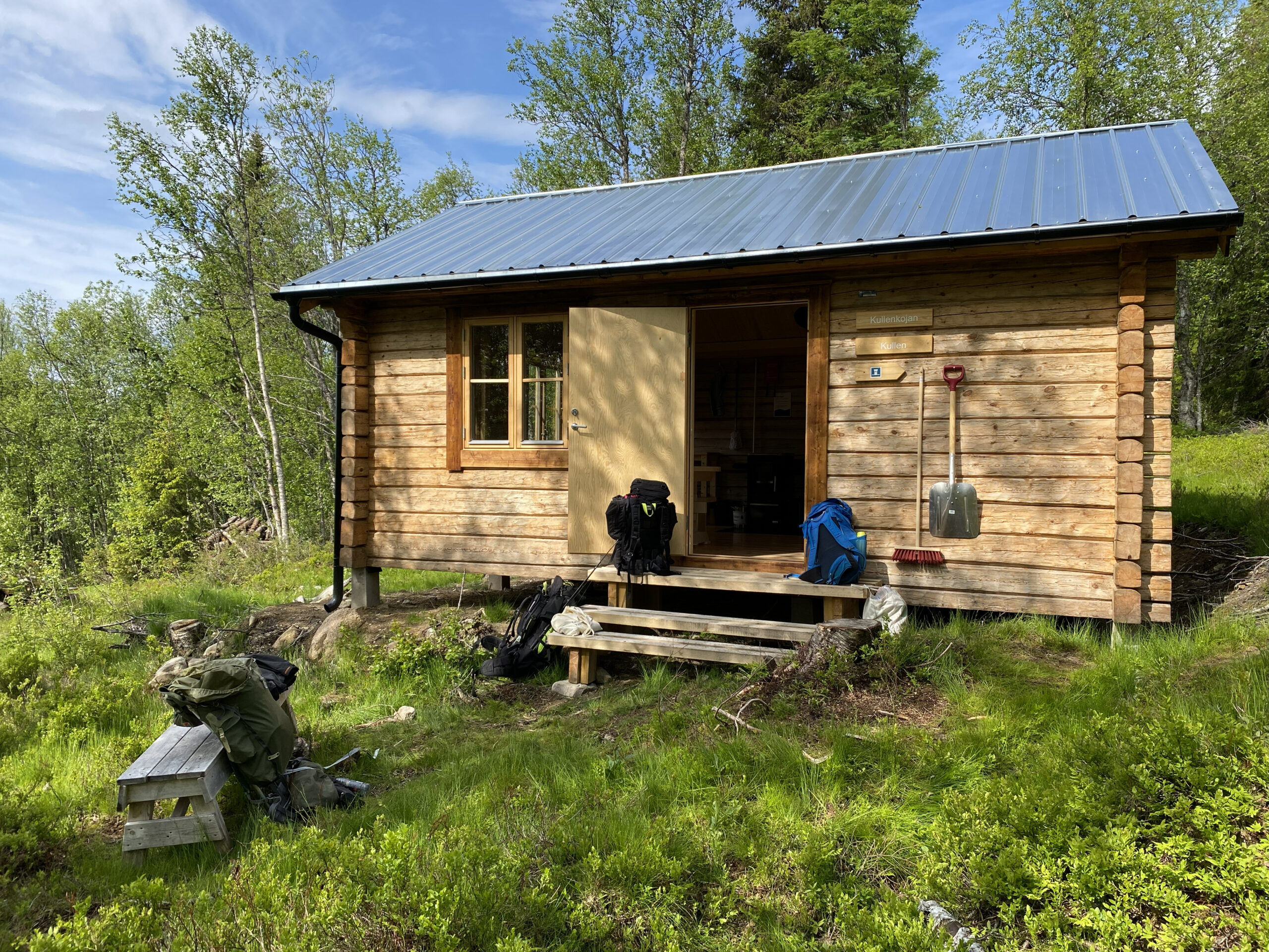 Invigning av Kullenkojan i Stöttingfjällets naturreservat