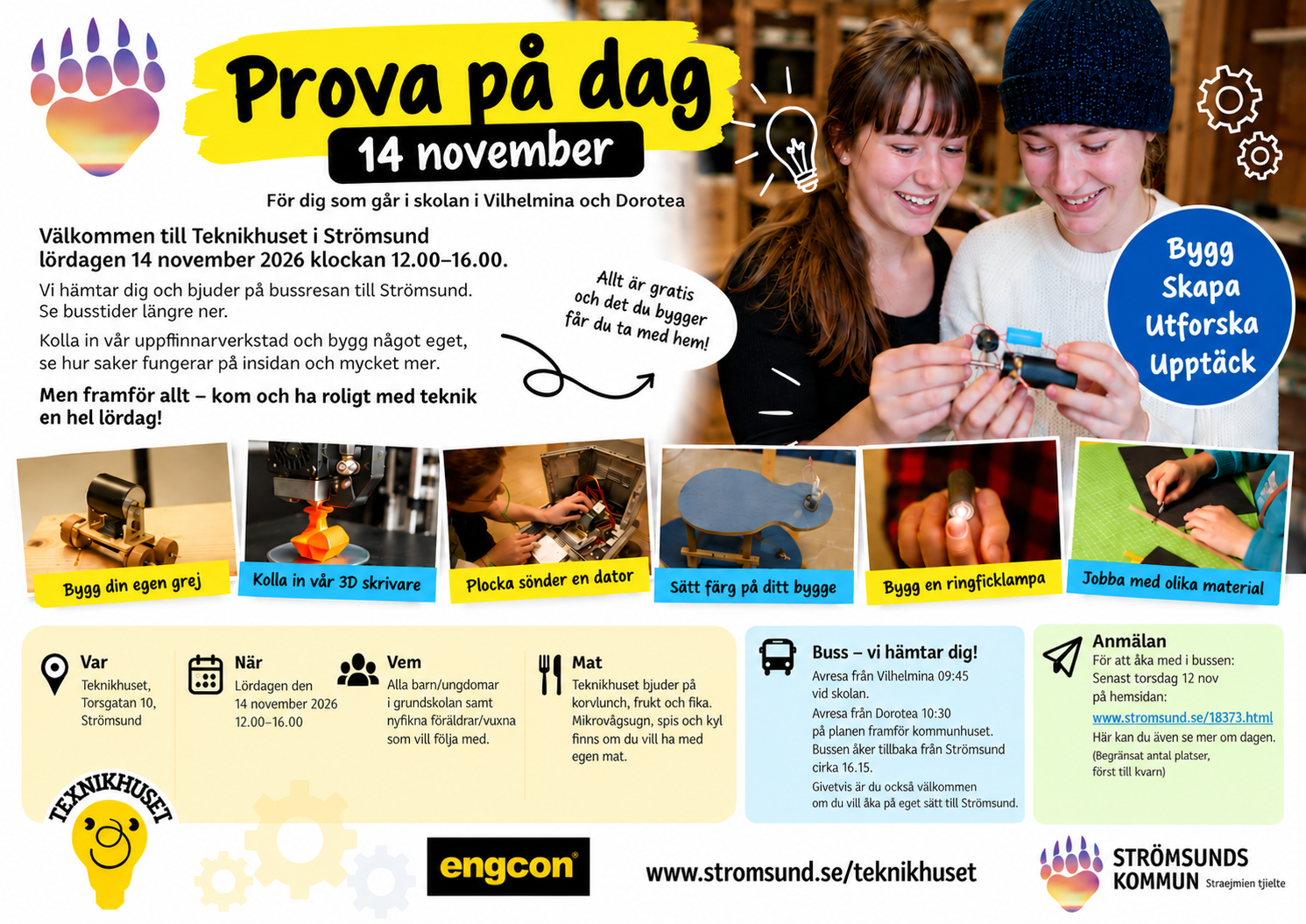 Prova på dag i Strömsund