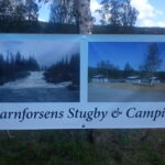 Skylt Kvarnforsens Stugby & Camping